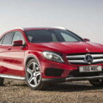 Mercedes Benz GLB India Red