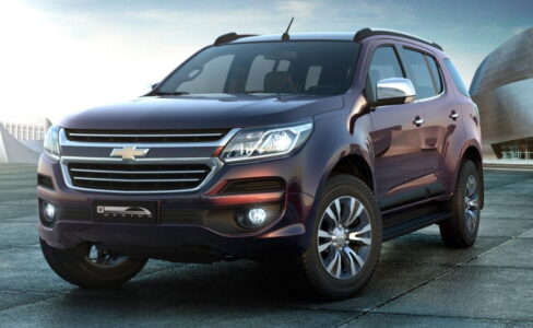 2017 Chevrolet Trailblazer front facelift unveiled