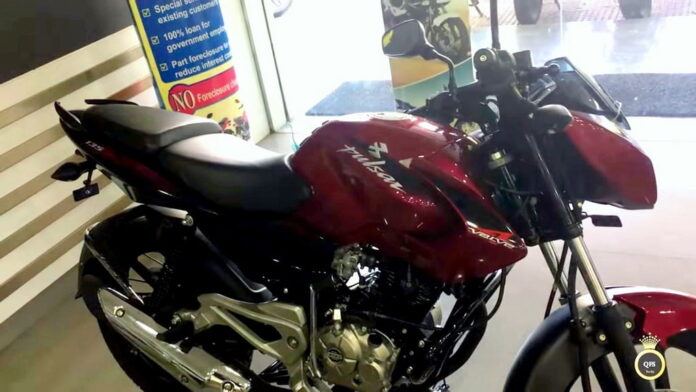 Bajaj Pulsar 135 LS Cocktail Wine Red