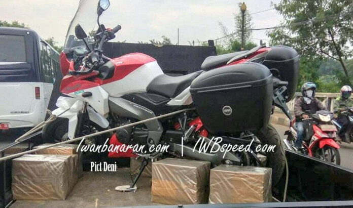 TVS Apache 200 Adventure modification