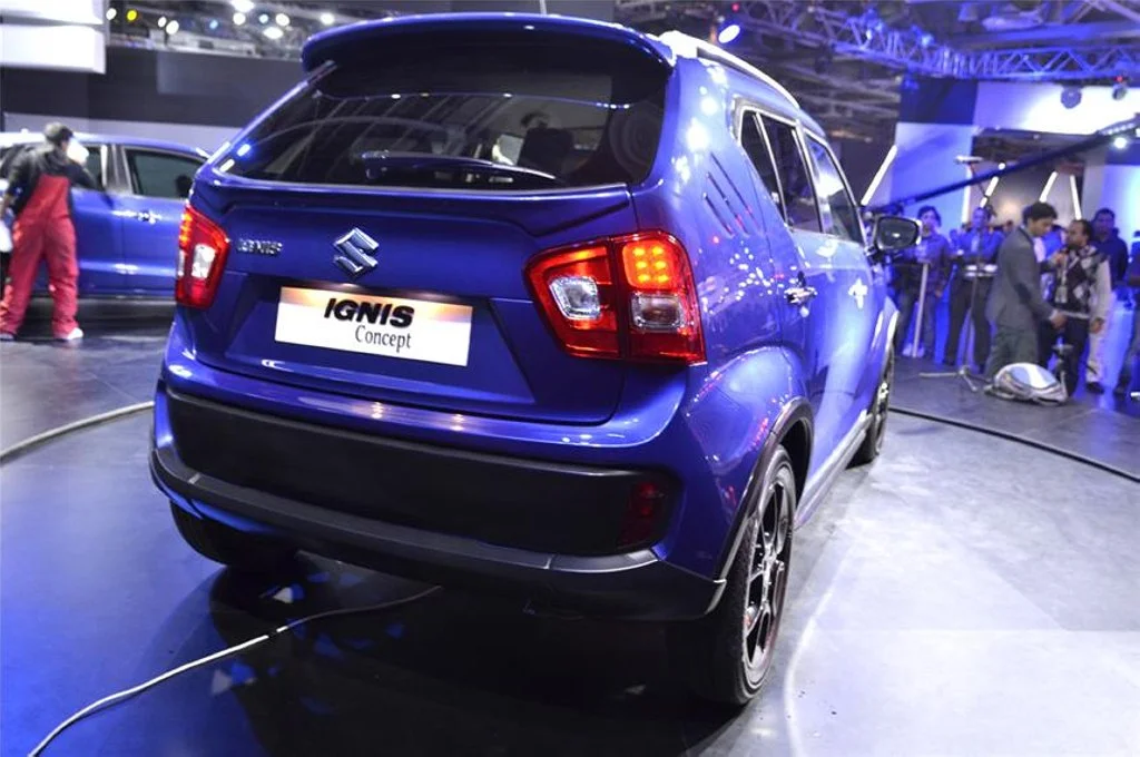 maruti suzuki ignis rear