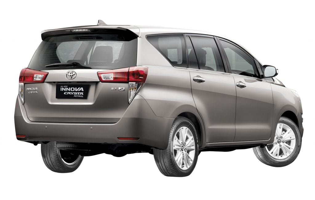 Toyota Innova Crysta Petrol Variant India Launch Commences At Rs. 13 ...