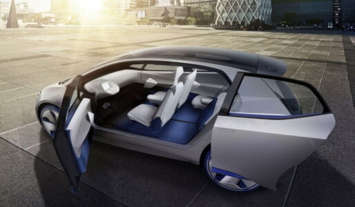 volkswagen i d concept interiors