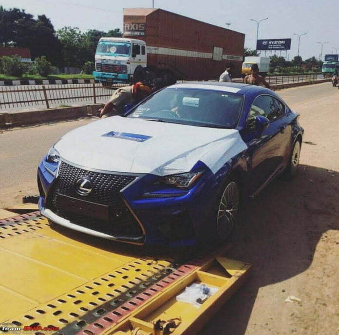 lexus-rc-f-chennai-spied