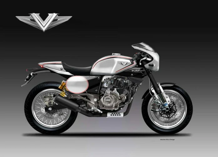 BAJAJ V 22 CAFE' RACER CONCEPT