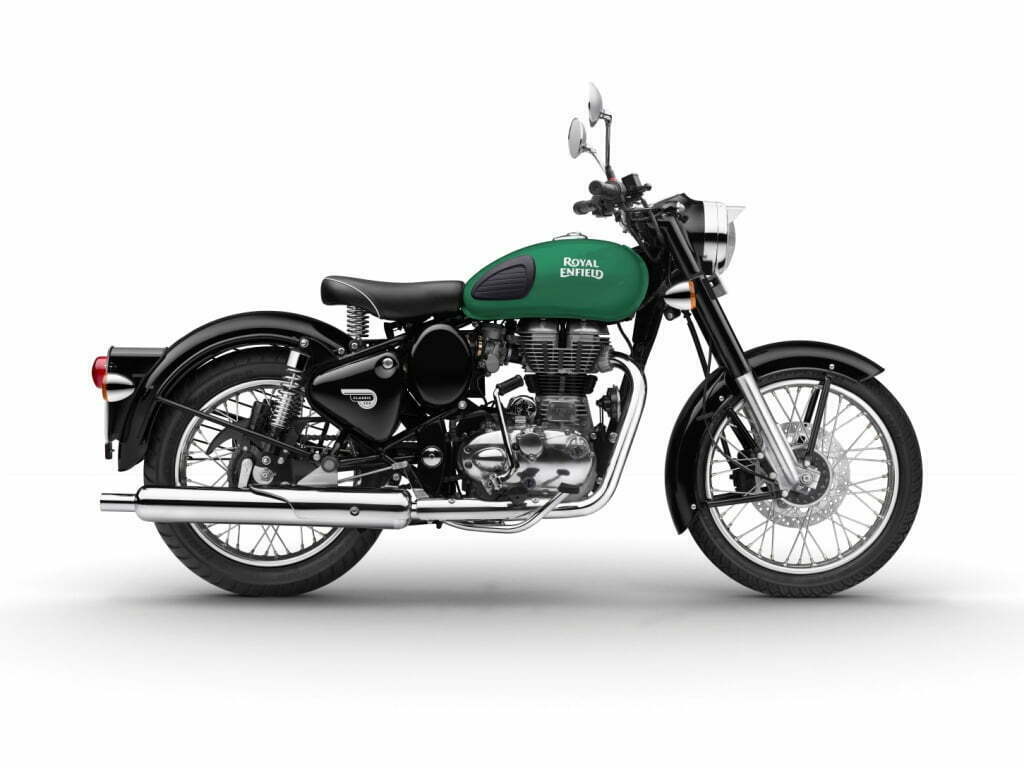 Royal-Enfield-Classic-350-right-Redditch-Green - Thrust Zone