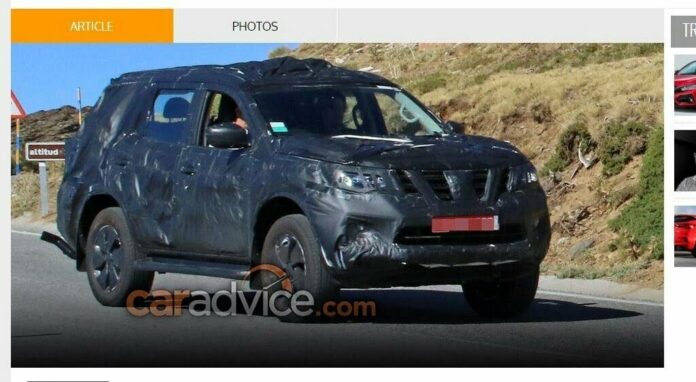 Nissan-Navara-based-SUV-tries-on-its-production-body