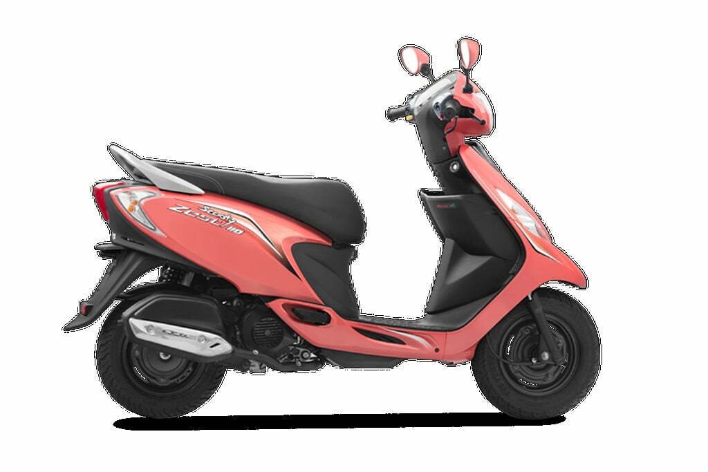 Zest New Model Tvs Scooty