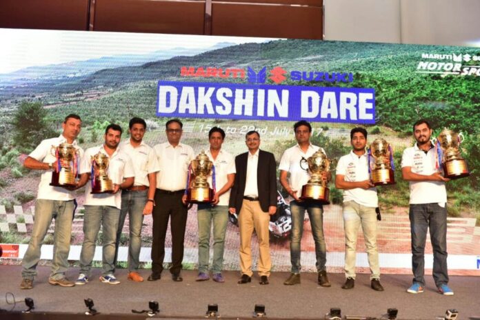 Winners of 2017 Maruti Suzuki Dakshin Dare