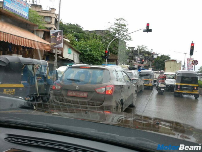 Maruti-S-Cross-With-New-Engine-Spotted