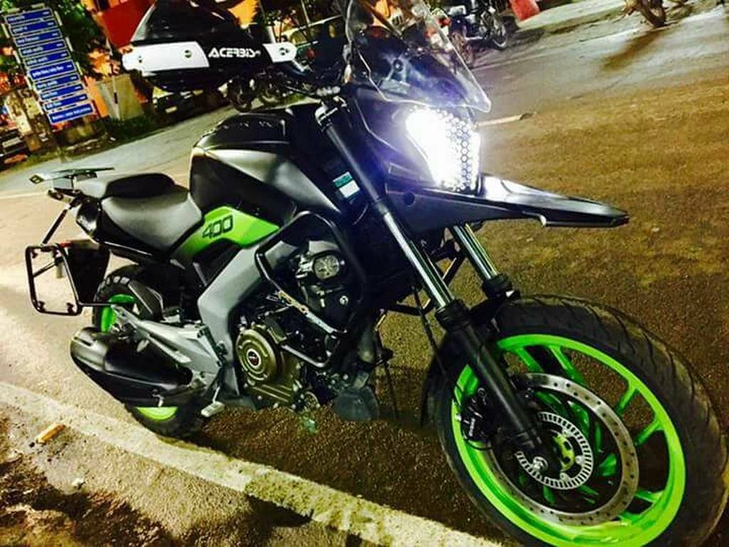 Modified Dominar 400 Reaches An All New Level With This One OffRoader Modified Dominar 400 Reaches An All New Level With This One OffRoader