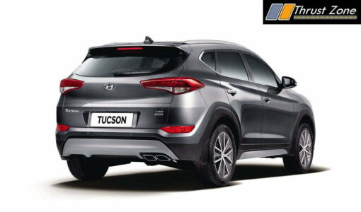 Hyundai Tucson 4WD - Rear