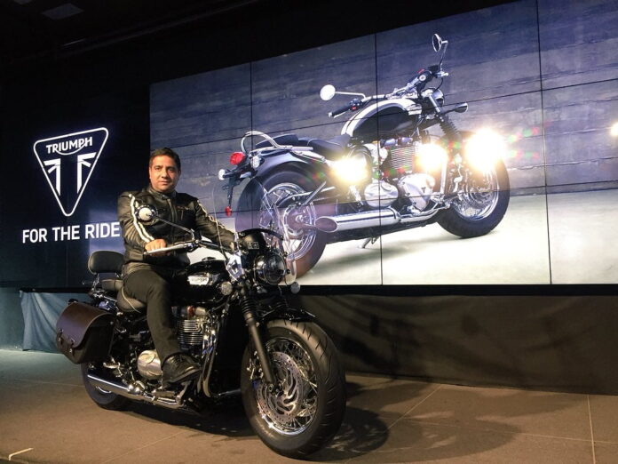 Triumph Bonneville Speedmaster India Launch