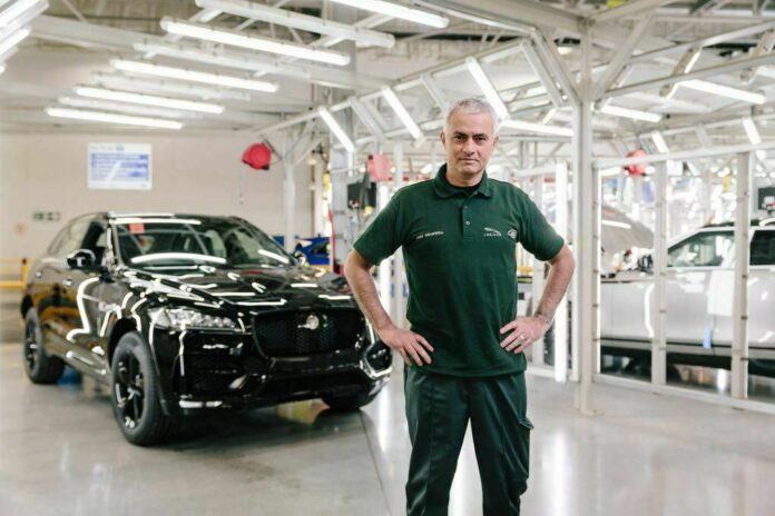 Jaguar F-PACE José Mourinho Surprise Visit