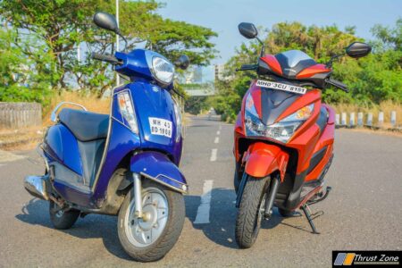 Honda Grazia vs Suzuki Access 125 - Comparison-Shootout-6