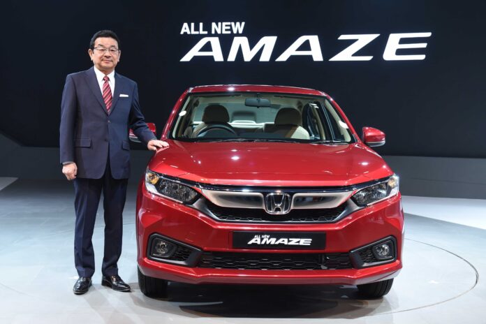 Honda Amaze 2018 Model India Launch
