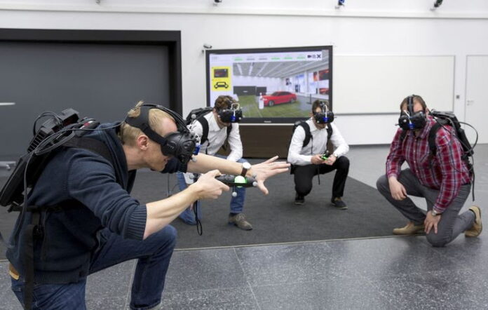 Audi tests Virtual Reality Holodeck