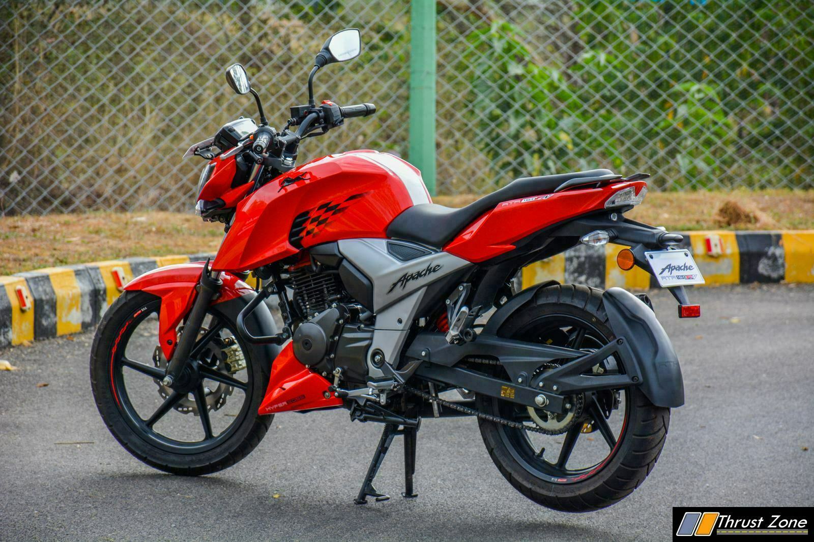 2019 Tvs Apache Rtr 160 4v Abs Is A Single Channel Unit Launched
