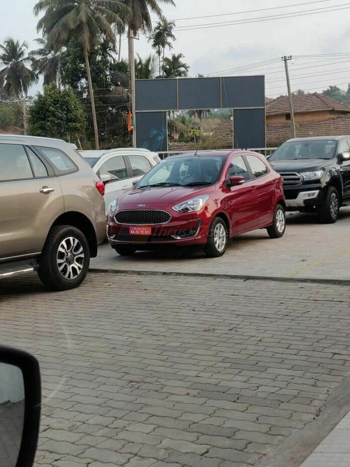 2019 Ford Figo Facelift Spied (3)