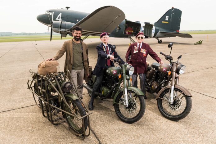 Royal Enfield launches the limited edition Classic 500 Pegasus motorcycle inspired by the Legendary Lightweight World War Two British Paratroopers' Motorcycle - Flying Flea