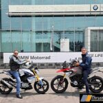 00 Mr. Vikram Pawah and Mr. Dimitris Raptis at the launch of BMW G 310 R - BMW G 310 GS