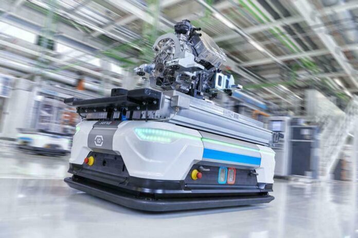 New era: Audi Hungaria starts series production of electric mot