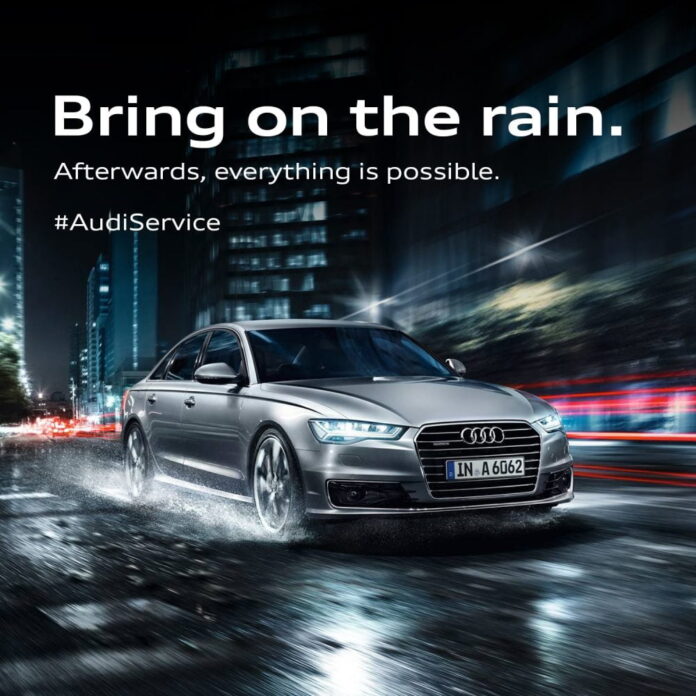 Audi launches the Monsoon Campaign – ‘Bring on the rain’