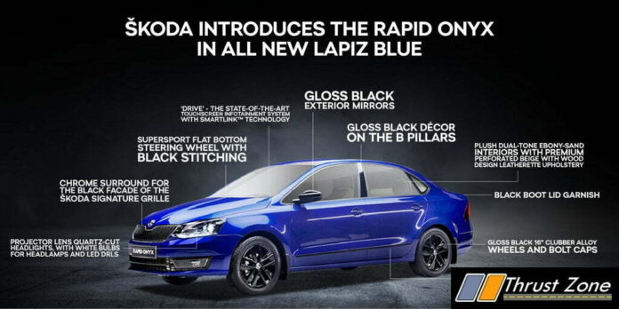 SKODA RAPID ONYX Info Graph