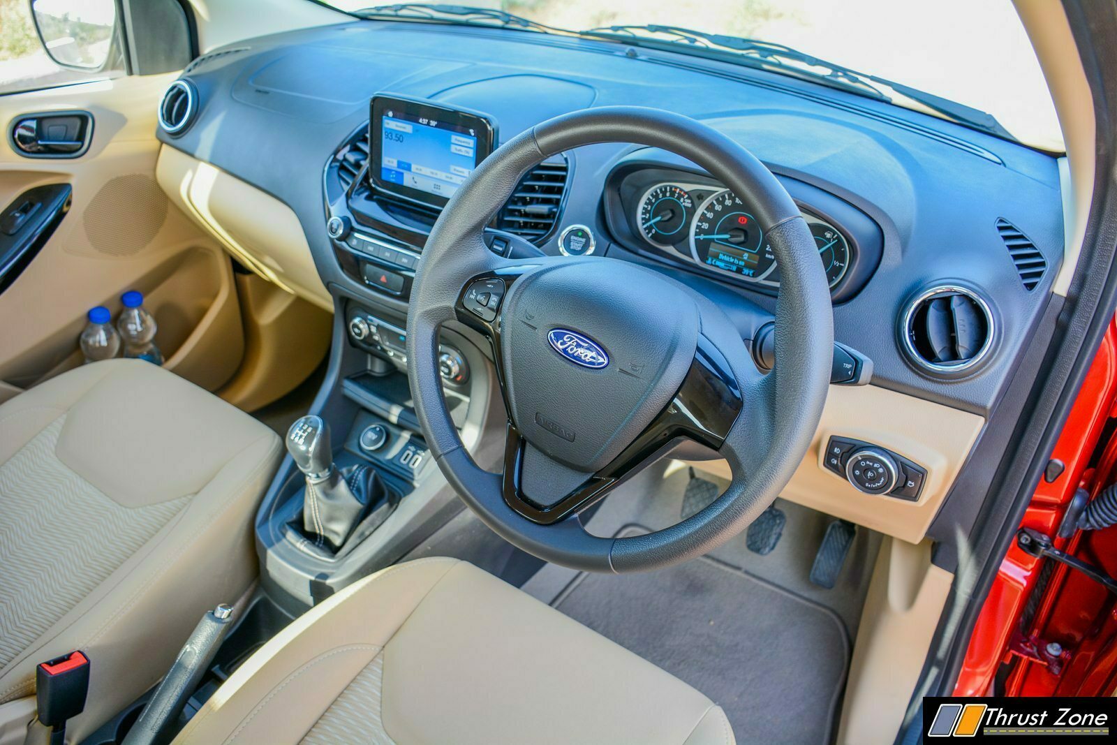 2018 Ford Aspire Facelift Interior Review 7 Thrust Zone