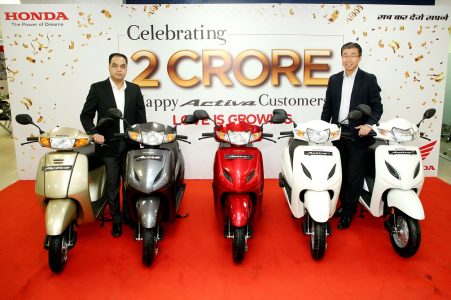 activa sales 2 crore units