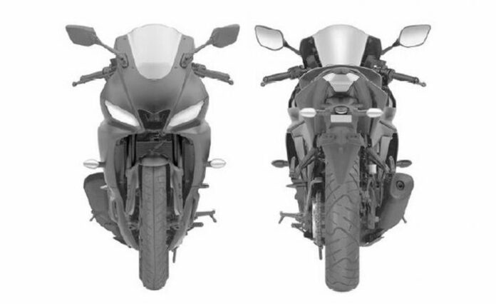 Upcoming 2019 Yamaha YZF-R3 (2)