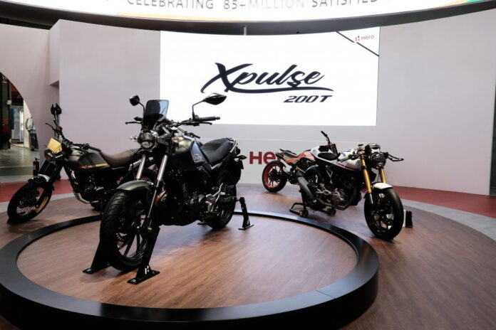 new Xpulse 200T at the EICMA 2018