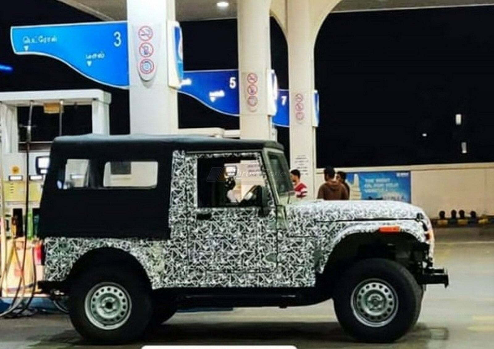 2020 New Mahindra Thar Spied Again With Images Revealing