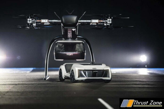 Audi, Airbus and Italdesign test Flying Taxi Concept