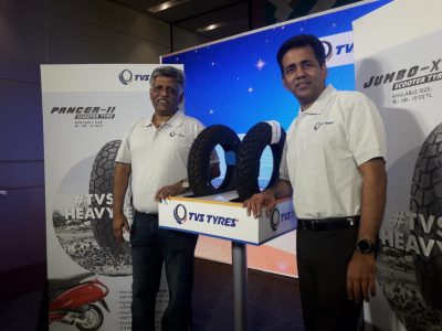 New TVS Scooter Tyre Launched - Jumbo XT and Pancer II (2)