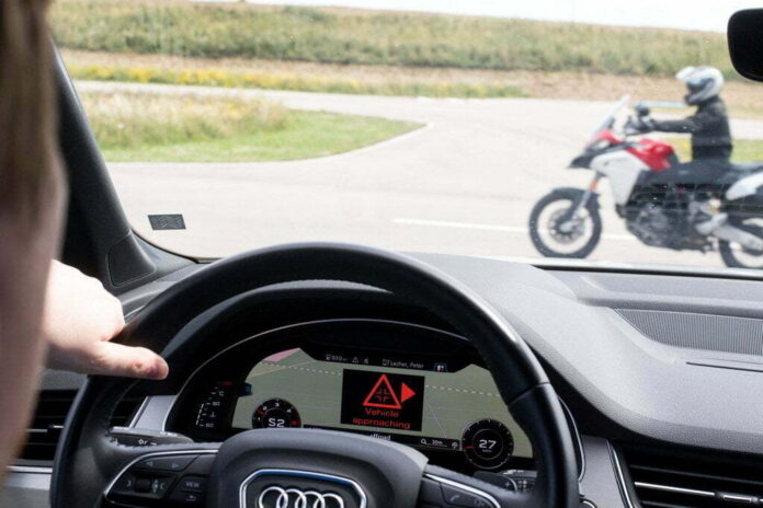 Ducati-Audi-And-Ford-Develop-Car-To-Bike-Communication-Technology