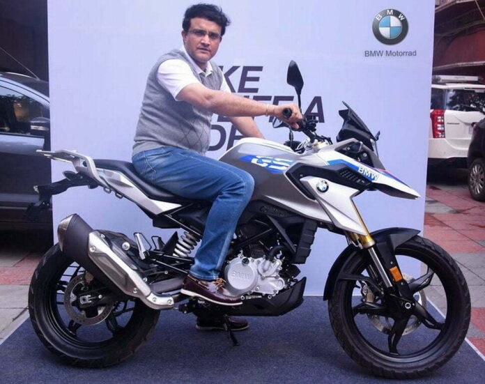 Sourav Ganguly Buys A BMW G310GS (2)