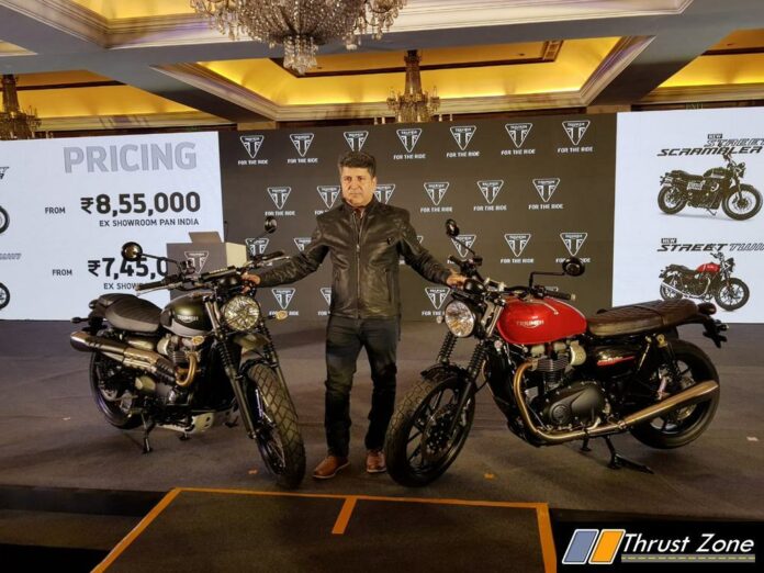 Triumph Street Twin And 2019 Street Scrambler Launched In India (1)