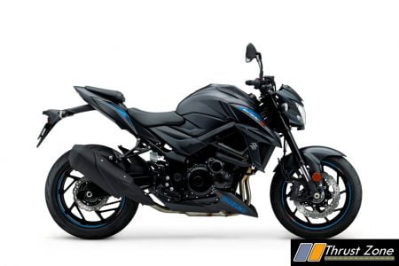 2019 Suzuki GSX-S750 edition in Metallic Mat Black colour_2