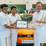 2_(R to L) Mr. Steffen Knapp, Managing Director, Volkswagen Passenger Cars India with Mr. Sudersan Jagadeesan, Executive Director (leftt) at Ramani Cars