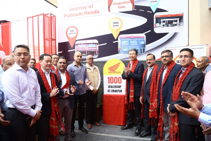 Honda Motorcycle and Scooter Inaugurates 1000 Dealerships
