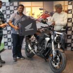 delivery of Neo Sports Café inspired CB300R (1)