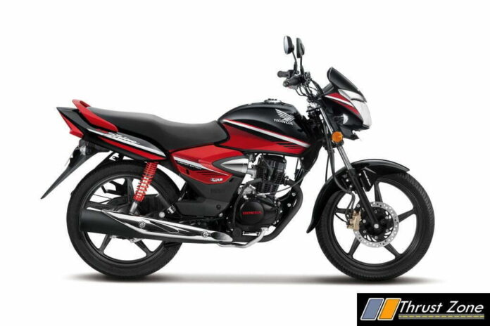 Limited Edition Honda CB Shine_Black with Imperial Red Metallic