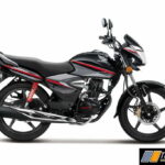 Limited Edition Honda CB Shine_Black with Spear Silver Metallic