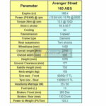avenger-160-abs-specification