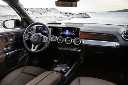 Mercedes GLB SUV Interior