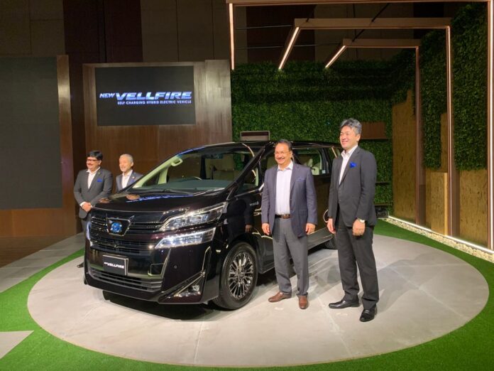 2020 Toyota VellFire India Launch