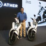 Tarun Mehta, CEO & Co-founder, Ather Energy at the Ather 450 launch in Chennai