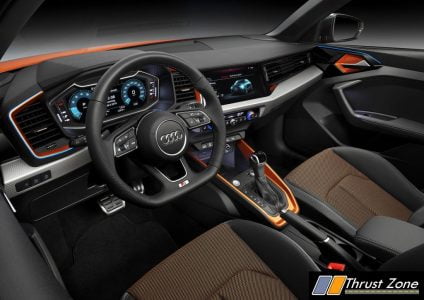 Audi A1 citycarver interior