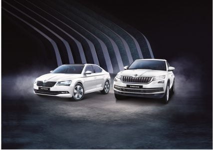 ŠKODA AUTO Corporate Edition UPERB and KODIAQ model range